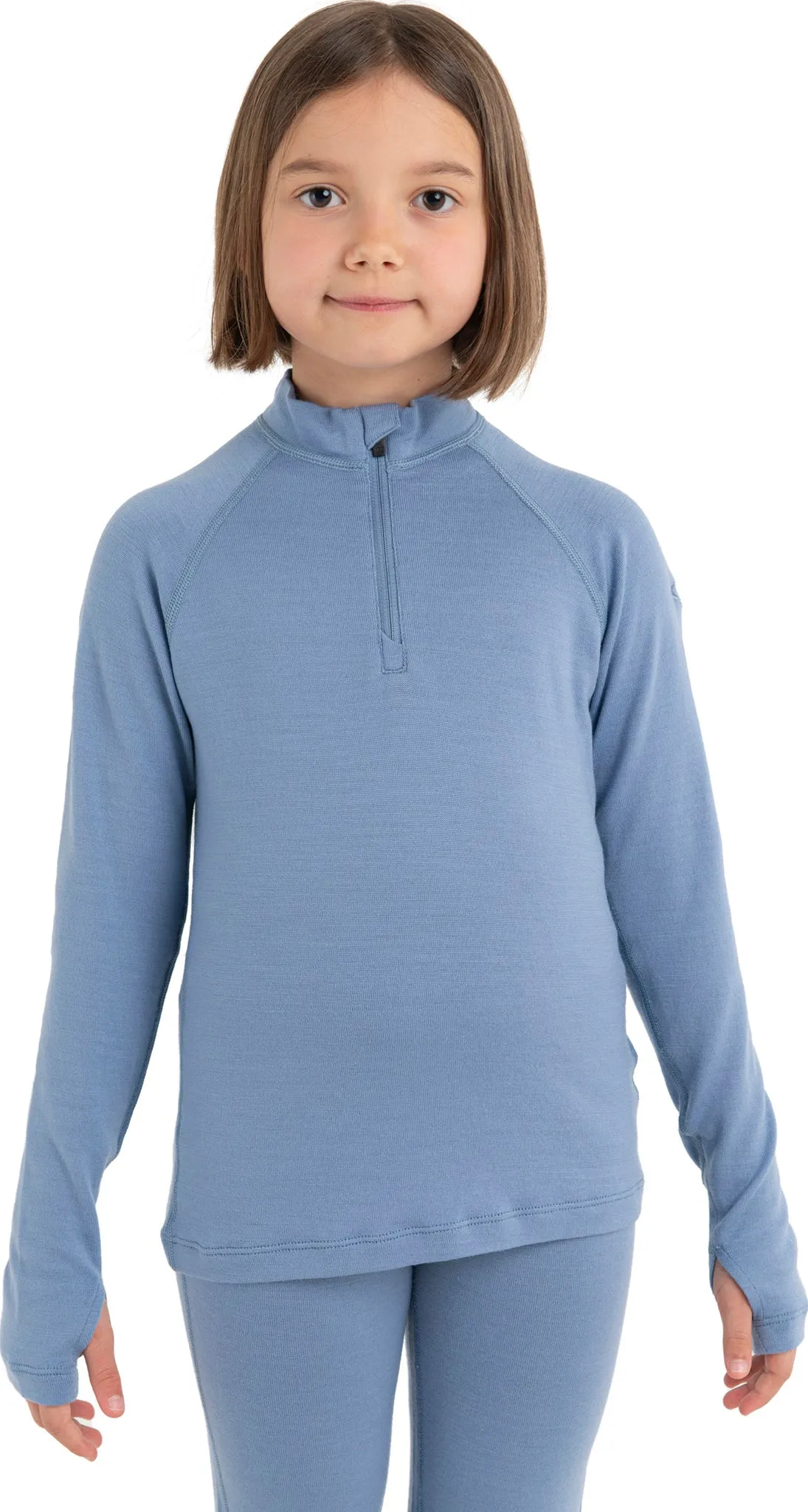 260 Tech Long Sleeve Half Zip Top Baselayer - Kids|-|Haut couche de base à manches longues et demi-glissière 260 Tech - Enfant