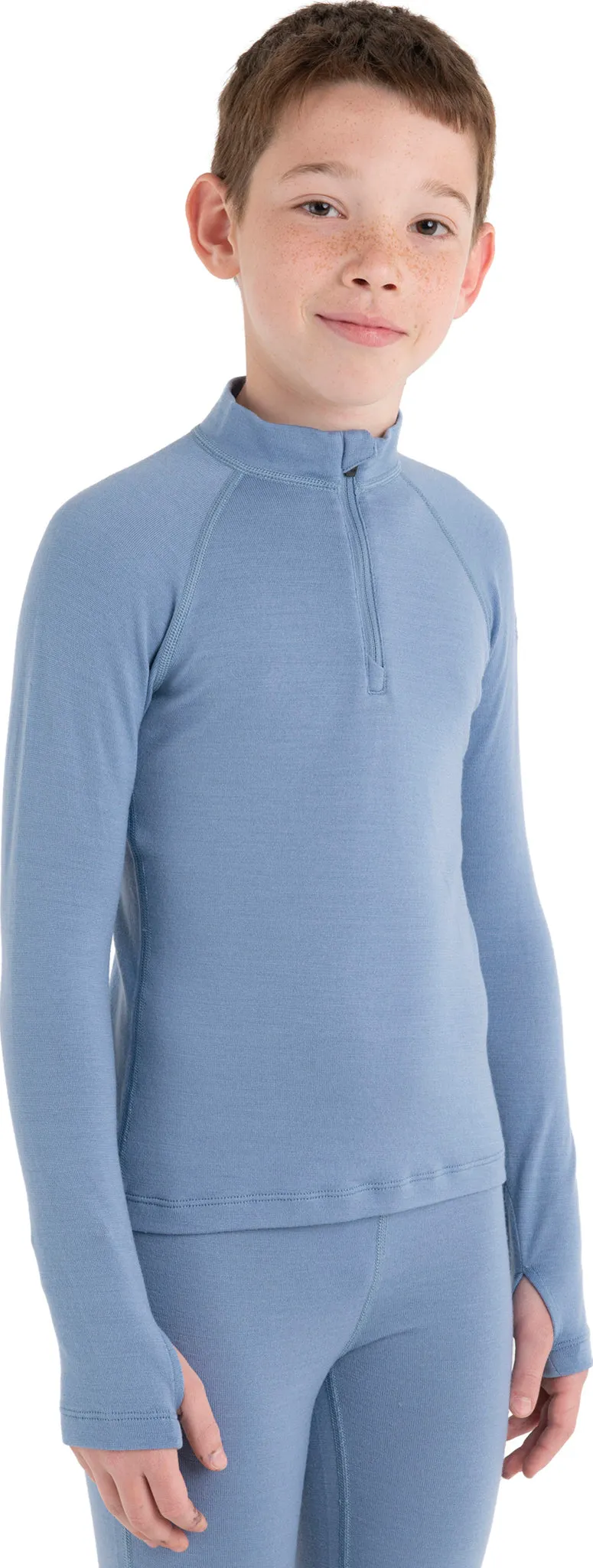 260 Tech Long Sleeve Half Zip Top Baselayer - Kids|-|Haut couche de base à manches longues et demi-glissière 260 Tech - Enfant