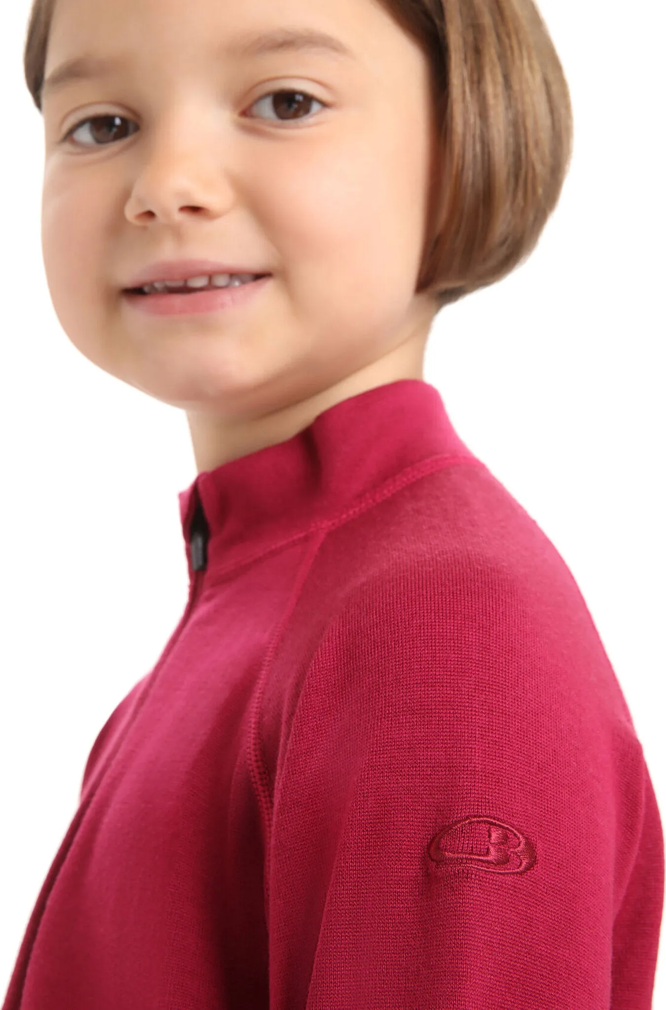 260 Tech Long Sleeve Half Zip Top Baselayer - Kids|-|Haut couche de base à manches longues et demi-glissière 260 Tech - Enfant