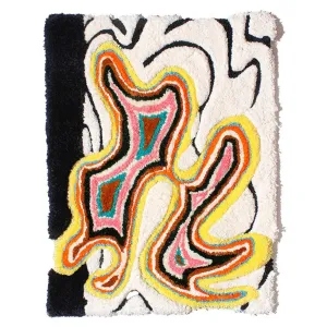Abstract Canyon Tufted Rug | Handmade - 100% New Zealand Wool