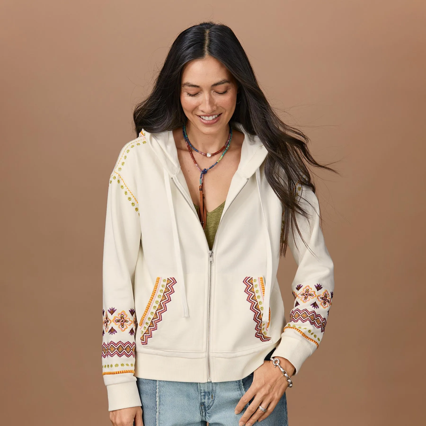 Adella Geo Hoodie
