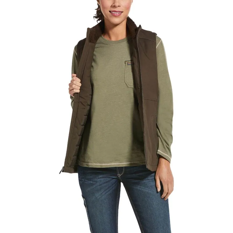 Ariat Womens Rebar DuraCanvas Insulated Gilet