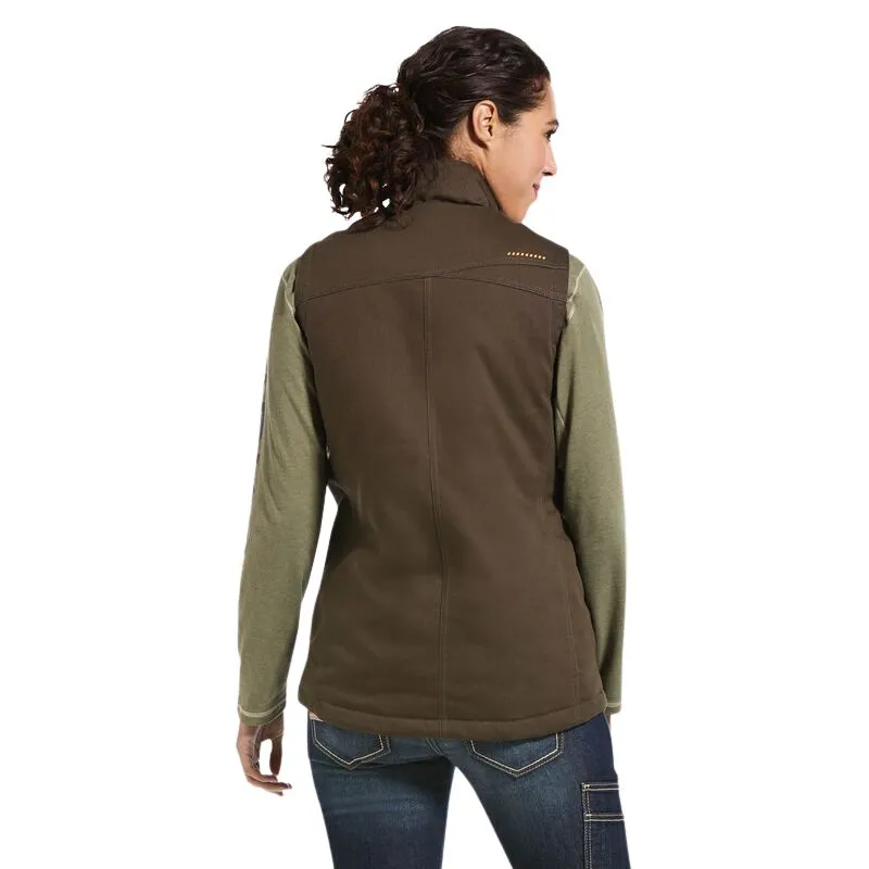 Ariat Womens Rebar DuraCanvas Insulated Gilet