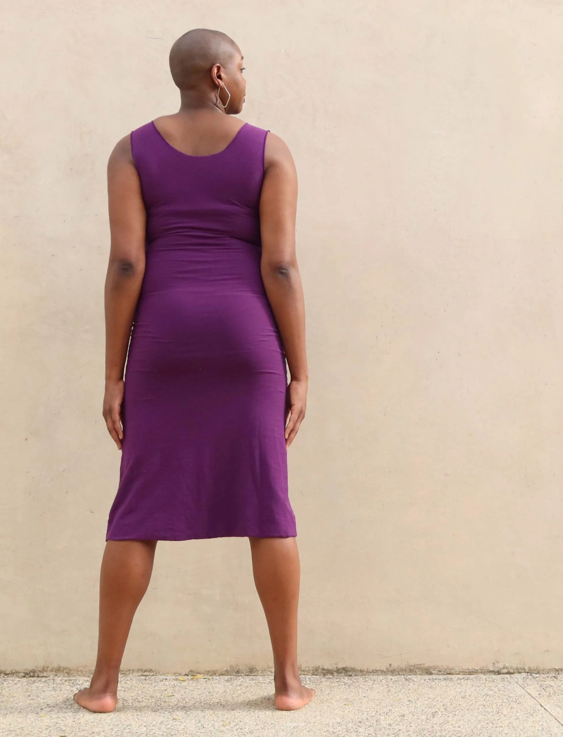 Ballerina Simplicity Below Knee Dress