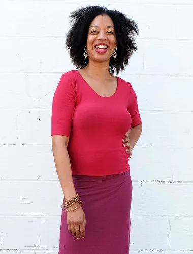 Ballerina Simplicity Cropped Shirt
