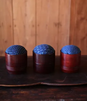 Bamboo Cup Sashiko Pincushion (sold out)