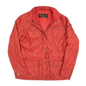 BARBOUR International Flyweight Insulated Jacket Red Quilted Womens S