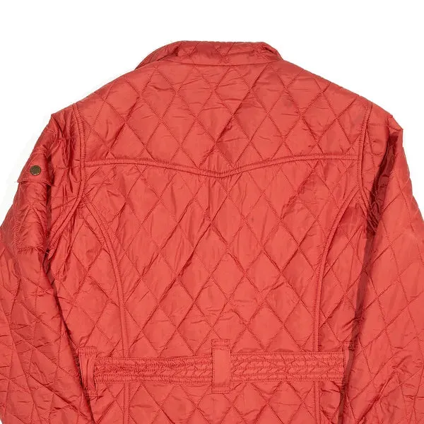 BARBOUR International Flyweight Insulated Jacket Red Quilted Womens S