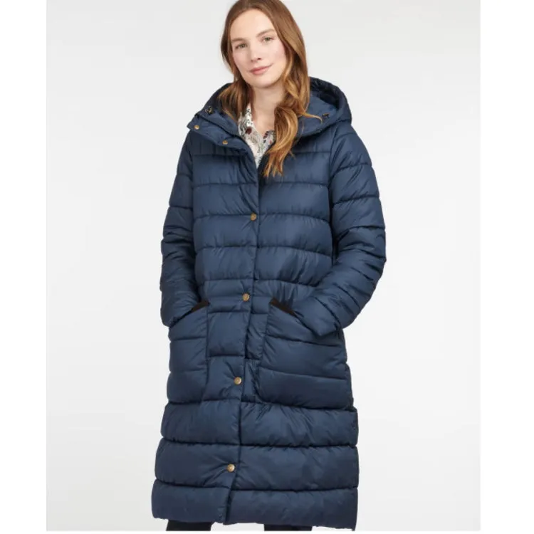 Barbour Ladies Milton Quilted Jacket - Navy