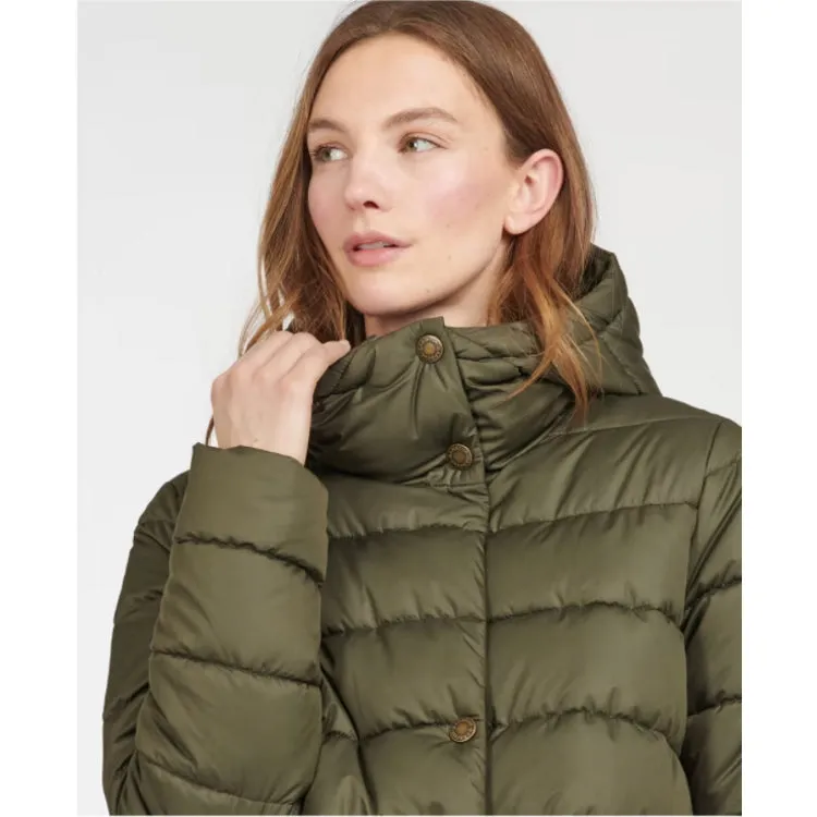Barbour Ladies Milton Quilted Jacket - Olive