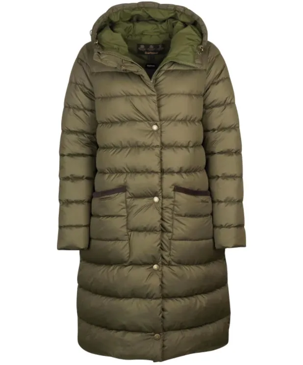 Barbour Ladies Milton Quilted Jacket - Olive