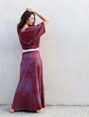 Boat Butterfly Cropped Shirt