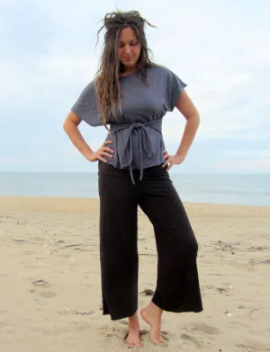 Boat Kimono Belted Shirt