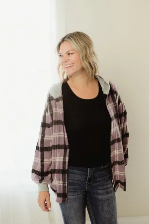 Checkered Hoodie Jacket