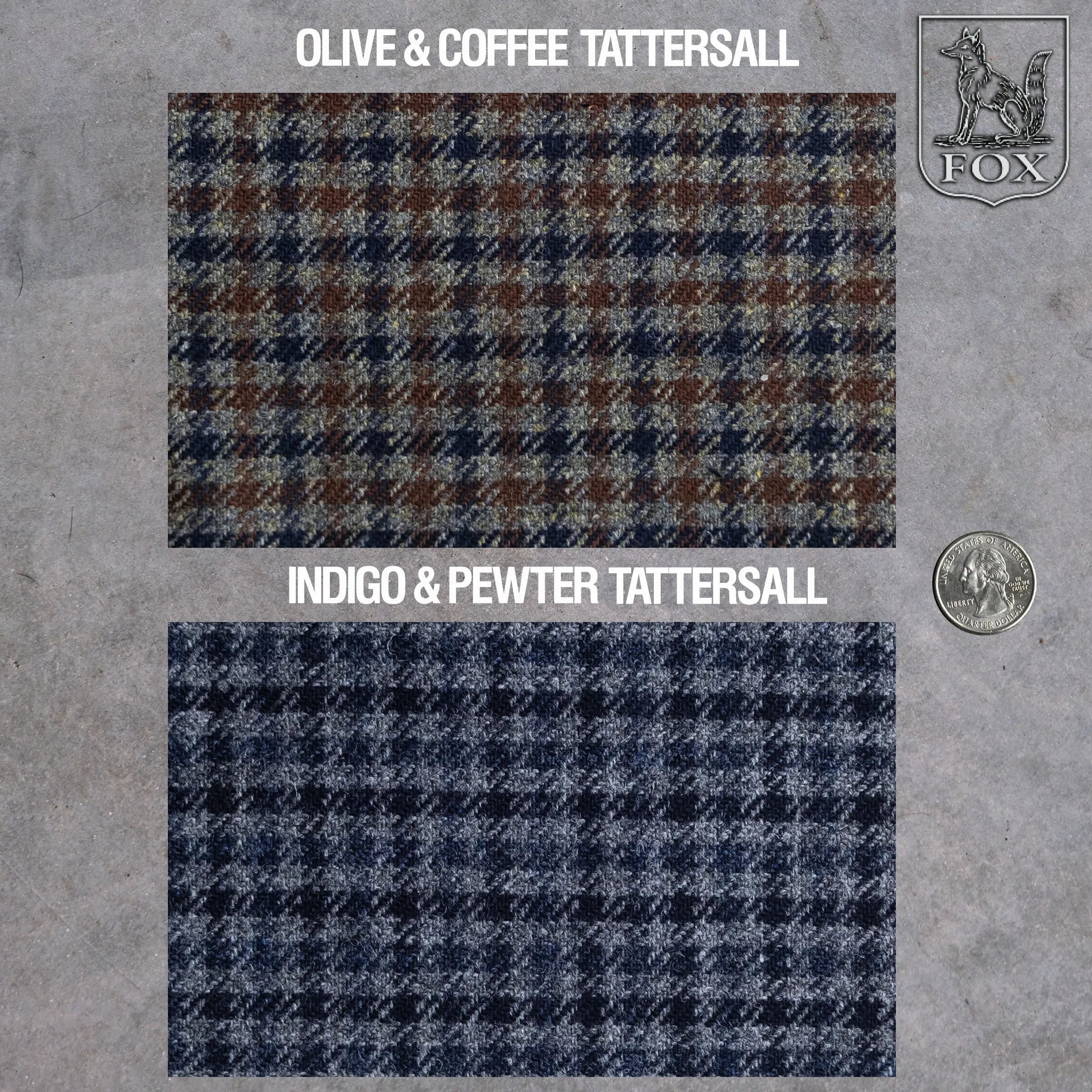 Custom Overcoats Fox Brothers Tweed
