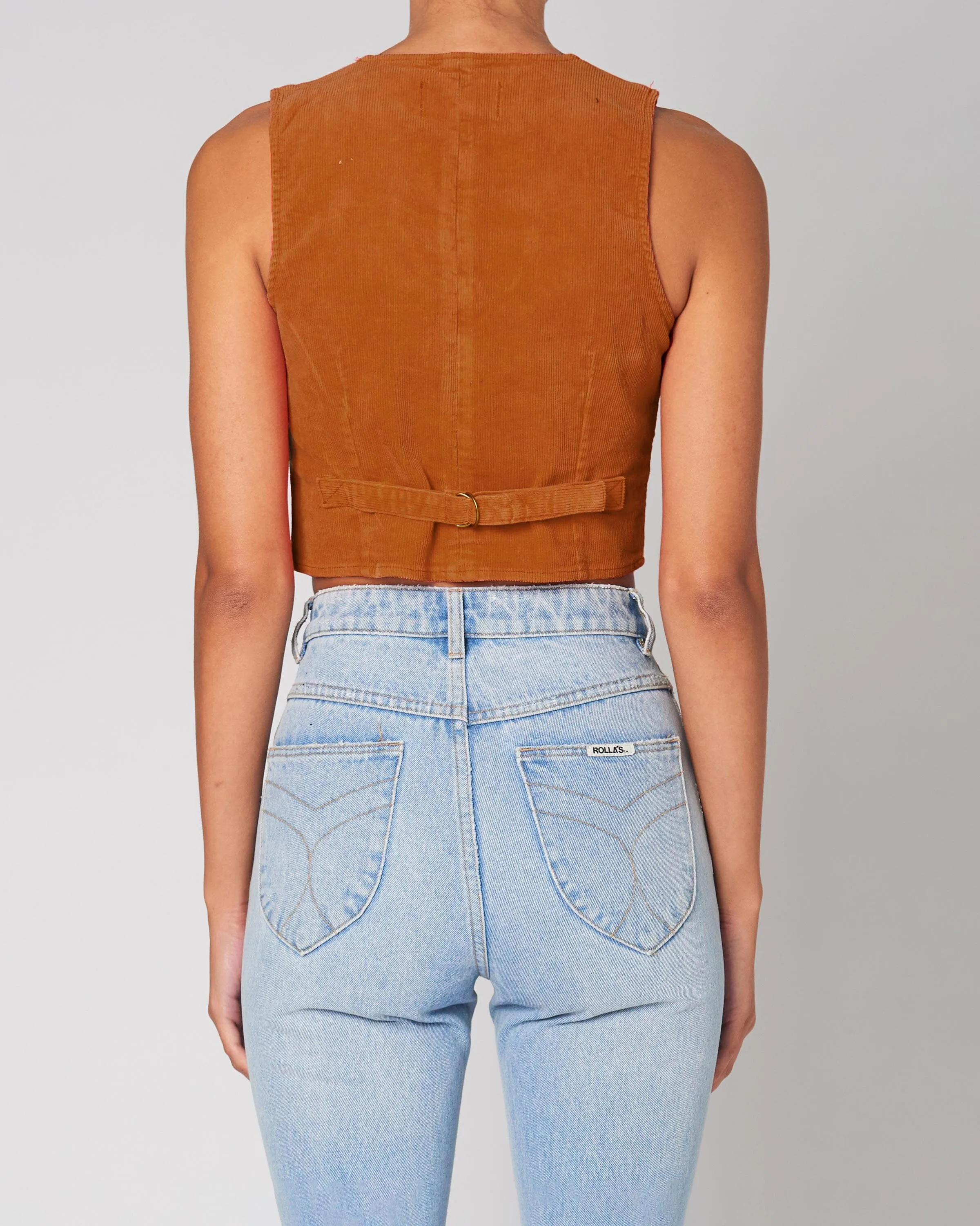 Dallas Vest | Tan Cord