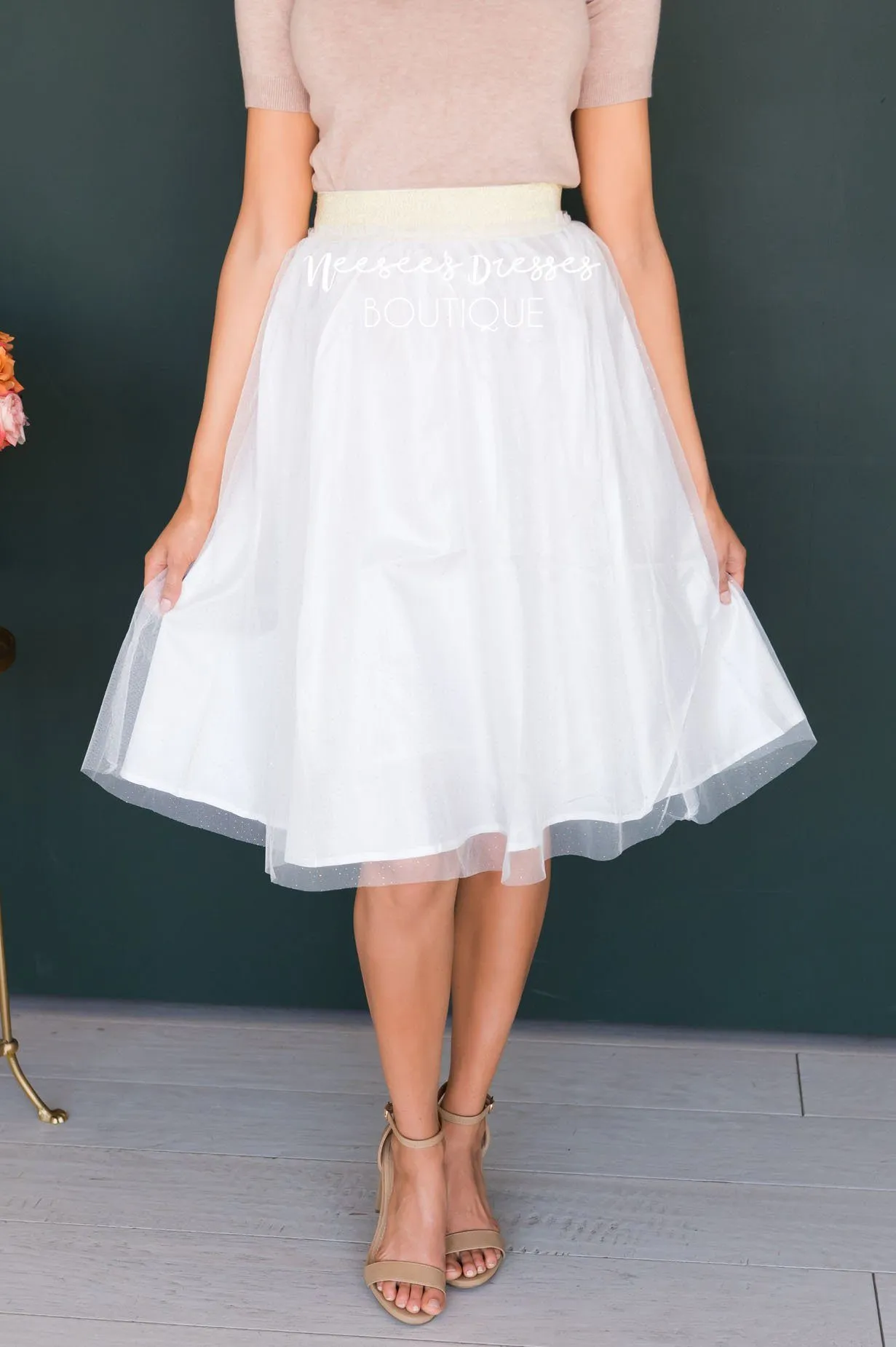 Dazzled Up Tulle Skirt