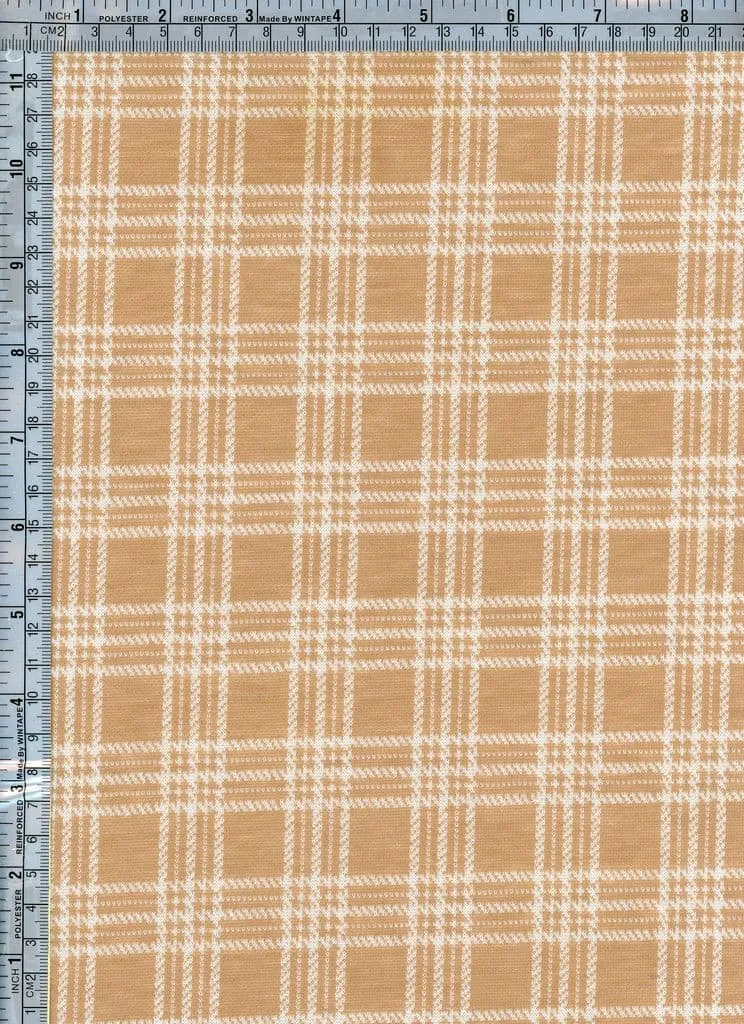 HEAVY KNIT JACQUARD PLAID N NOV-PLD0090