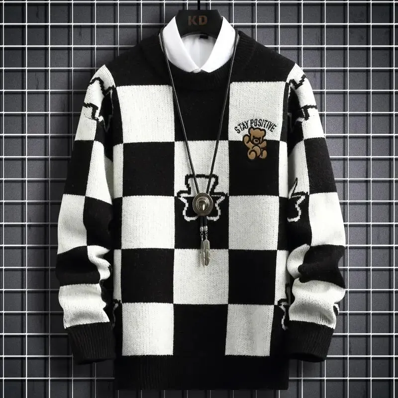 High-End Winter Hip Hop Sweater