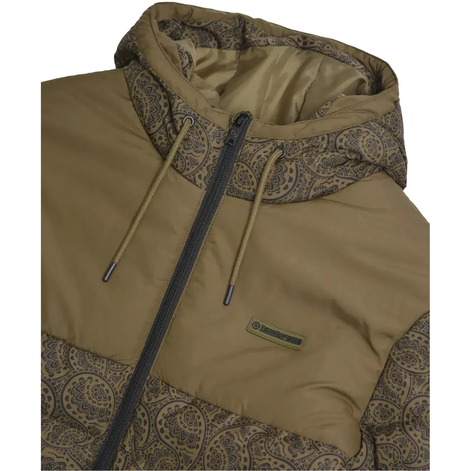 Lambretta Mens Paisley Padded Jacket