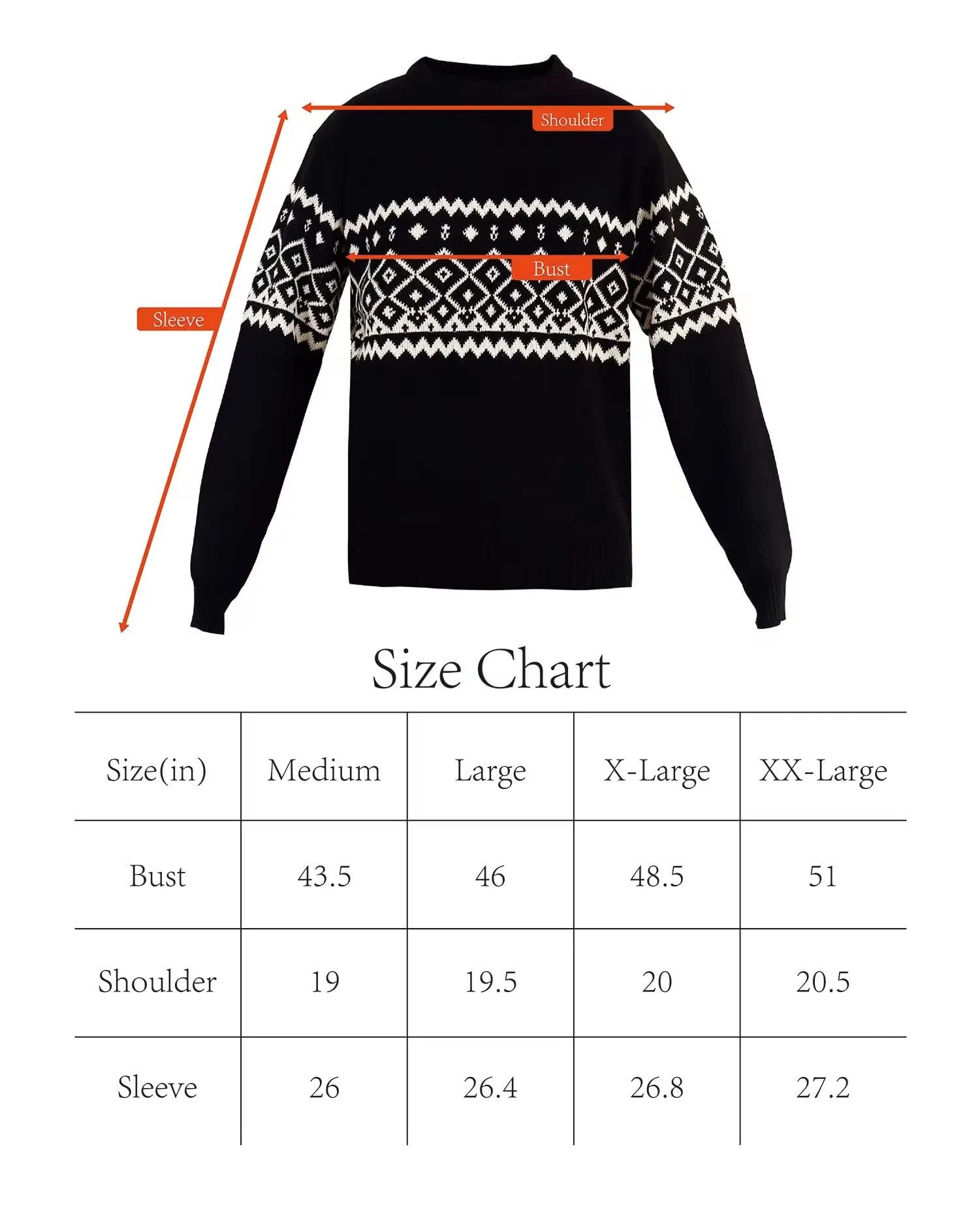 Mens Fleece Pullovers Sweaters Vintage Funny Aesthetic Sweater Ugly Christmas Jumper