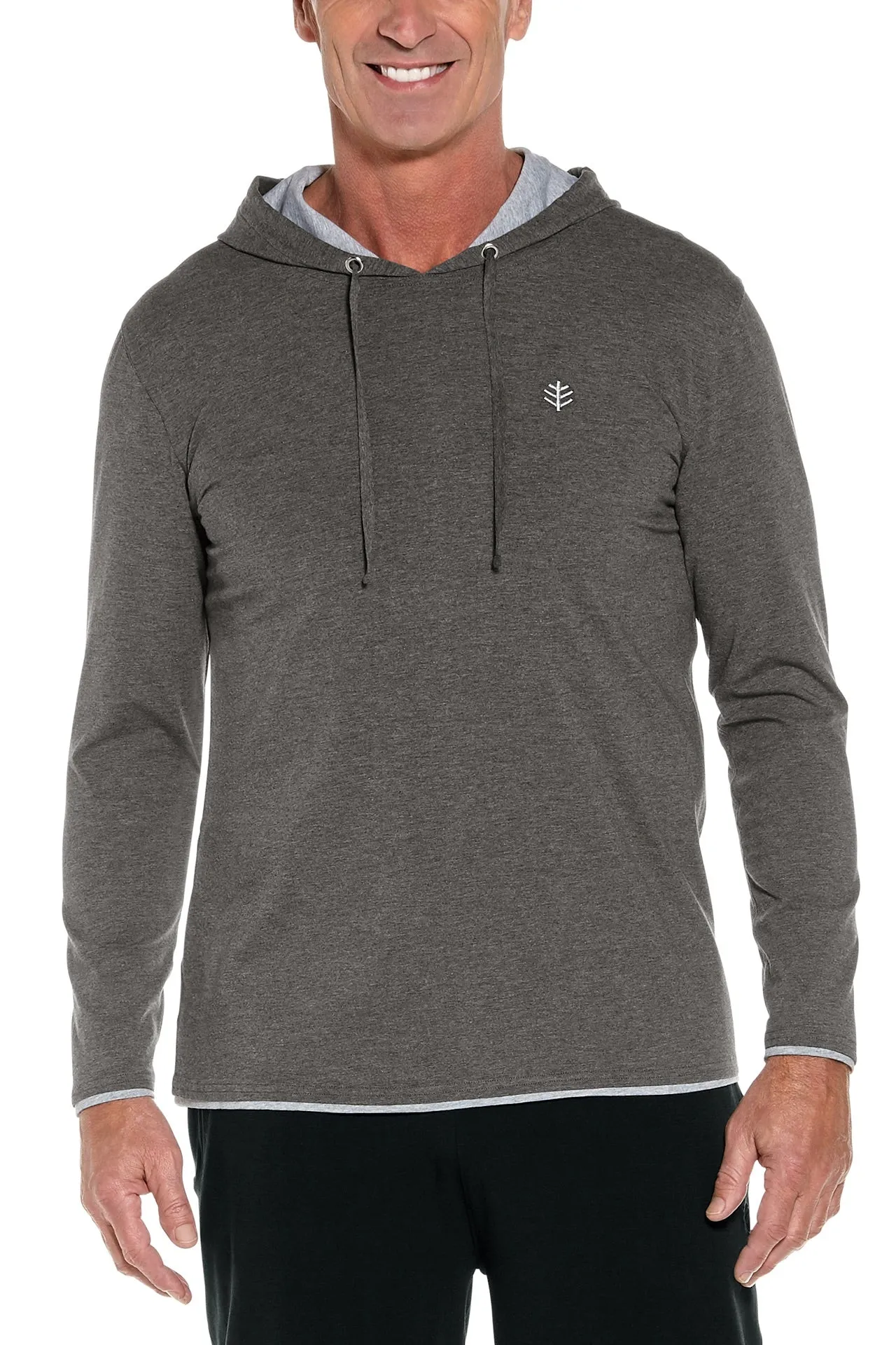 Men's Oasis Pullover Hoodie  | Charcoal Heather