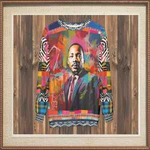 MLK Jr Dream Pop Art  Unisex Sweatshirt (Gold Label)