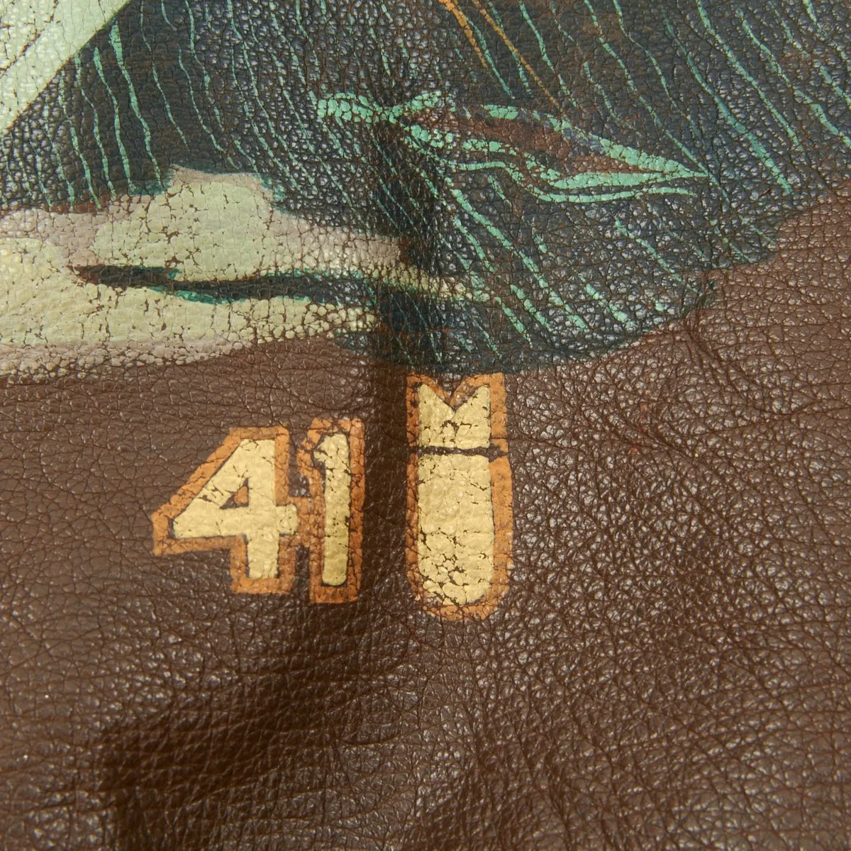 Original U.S. WWII Long Rangers 371st Bomb Squadron A-2 Flight Jacket