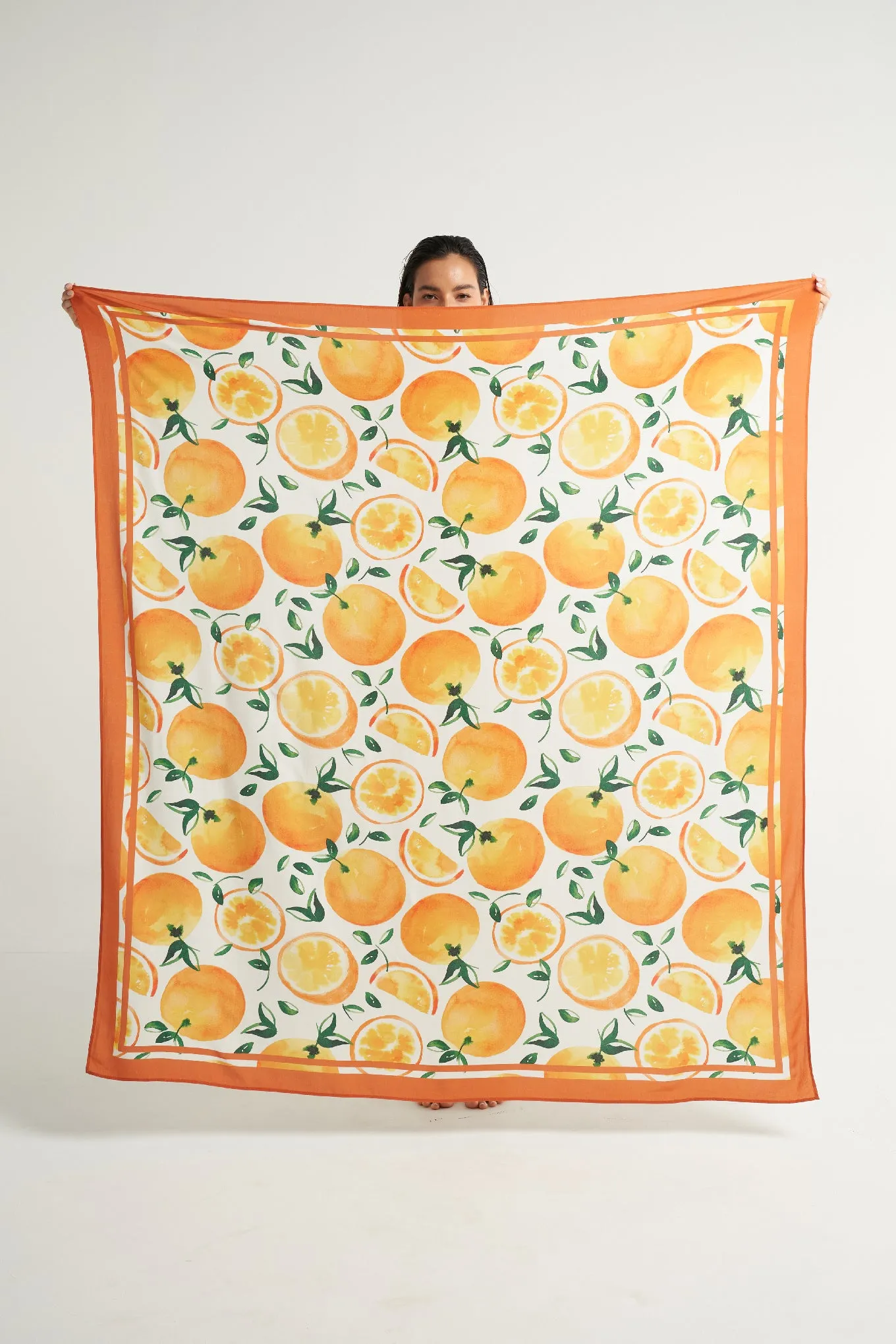 Oversized Sarong Oranges