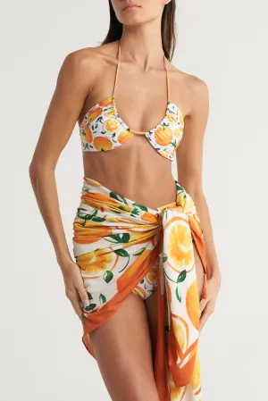 Oversized Sarong Oranges
