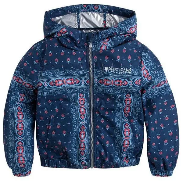 Pepe Jeans Girls Abigail Jr Coat Multi
