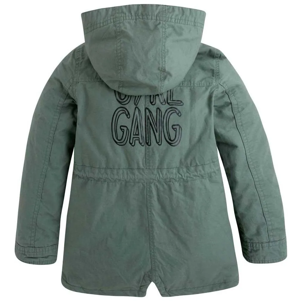 Pepe Jeans Teen Girls Jazz Jr Coat Leaf Green
