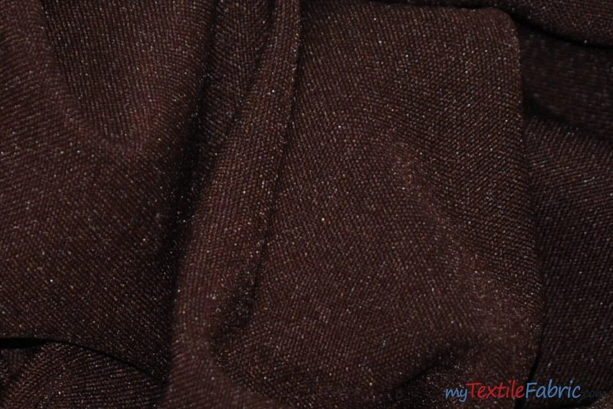 Scuba Double Knit Fabric | Basic Wrinkle Free Polyester Fabric with Mechanical Stretch | 60" Wide | Multiple Colors | Poly Knit Fabric |
