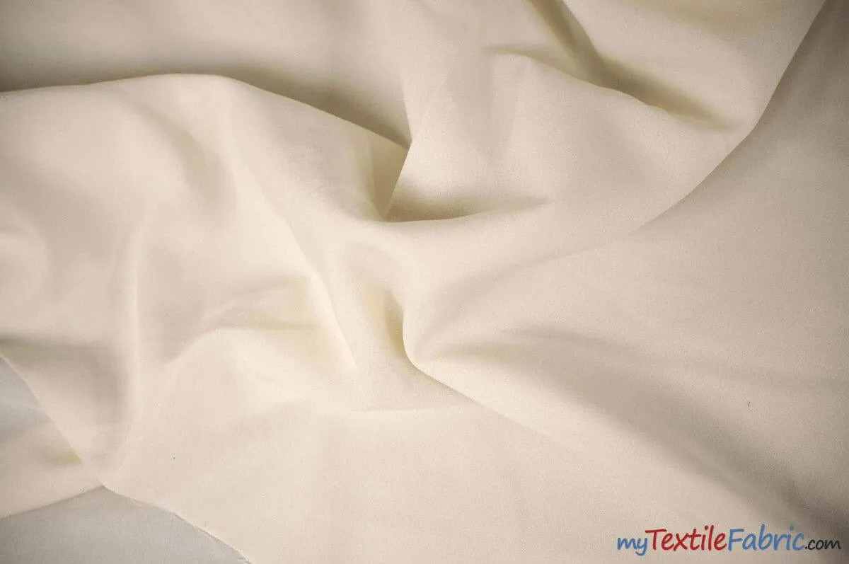 Scuba Double Knit Fabric | Basic Wrinkle Free Polyester Fabric with Mechanical Stretch | 60" Wide | Multiple Colors | Poly Knit Fabric |