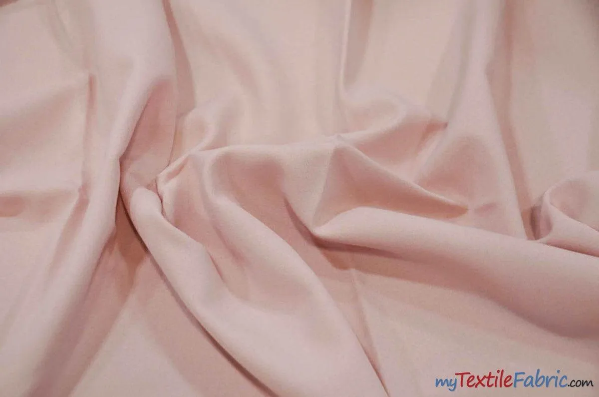 Scuba Double Knit Fabric | Basic Wrinkle Free Polyester Fabric with Mechanical Stretch | 60" Wide | Multiple Colors | Poly Knit Fabric |