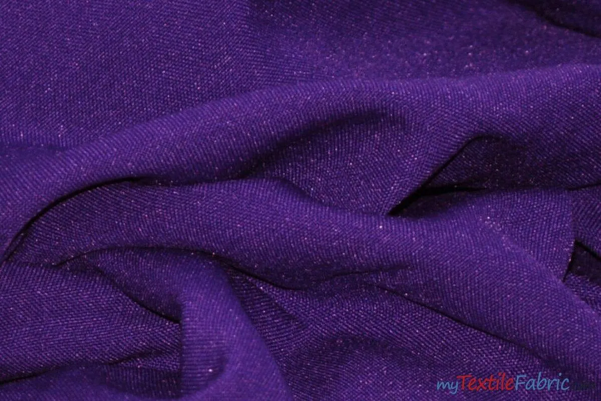 Scuba Double Knit Fabric | Basic Wrinkle Free Polyester Fabric with Mechanical Stretch | 60" Wide | Multiple Colors | Poly Knit Fabric |