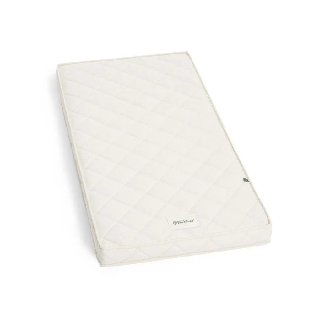 The Little Green Sheep Natural Cot Mattress, multiple sizes
