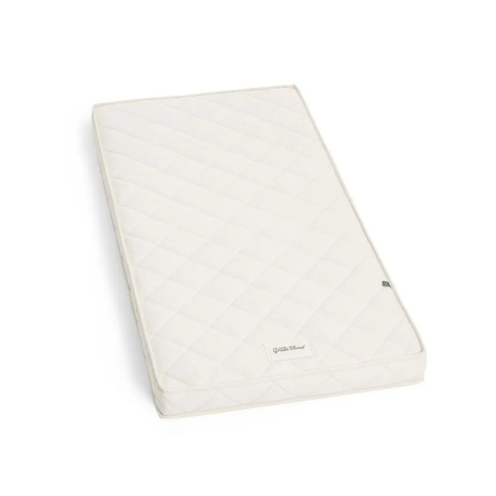 The Little Green Sheep Natural Cot Mattress, multiple sizes