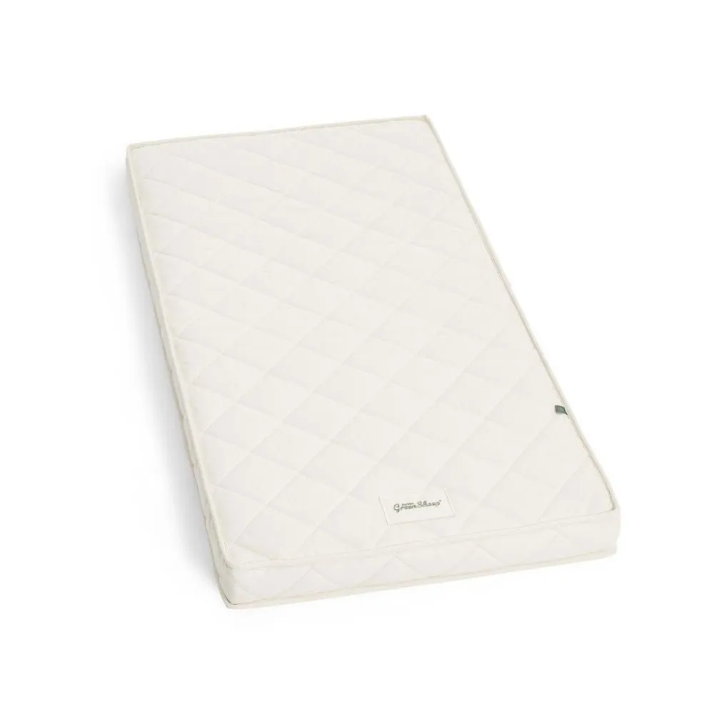 The Little Green Sheep Natural Cot Mattress, multiple sizes