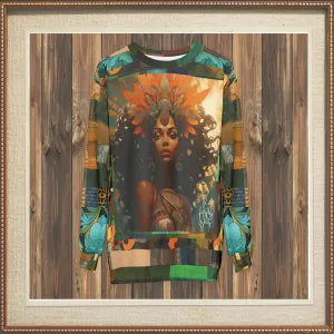 The Sun Chieftain Patchwork Print Unisex Sweatshirt