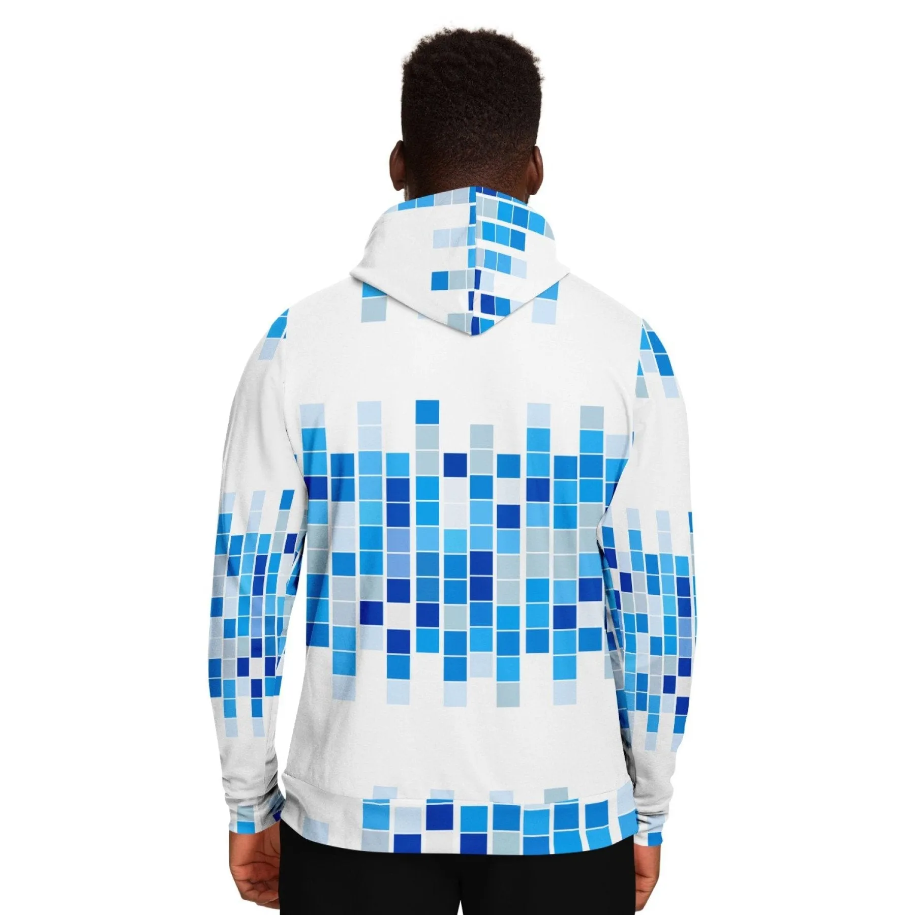Uniquely You Womens Hoodie - Pullover Sweatshirt - Graphic / Blue