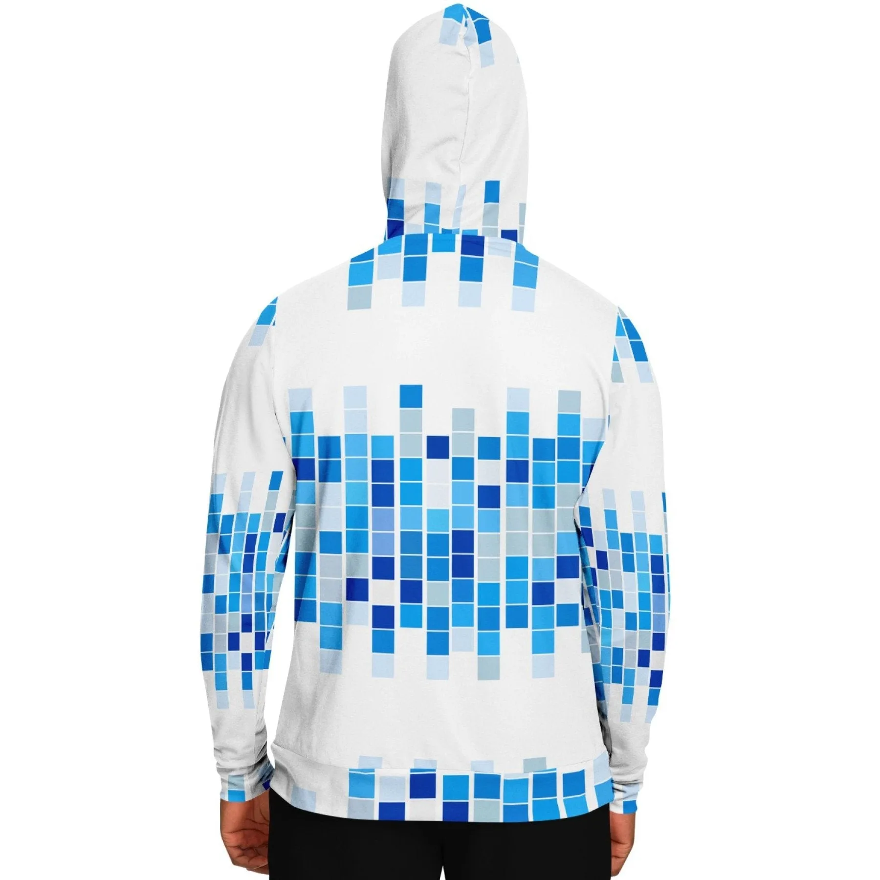 Uniquely You Womens Hoodie - Pullover Sweatshirt - Graphic / Blue
