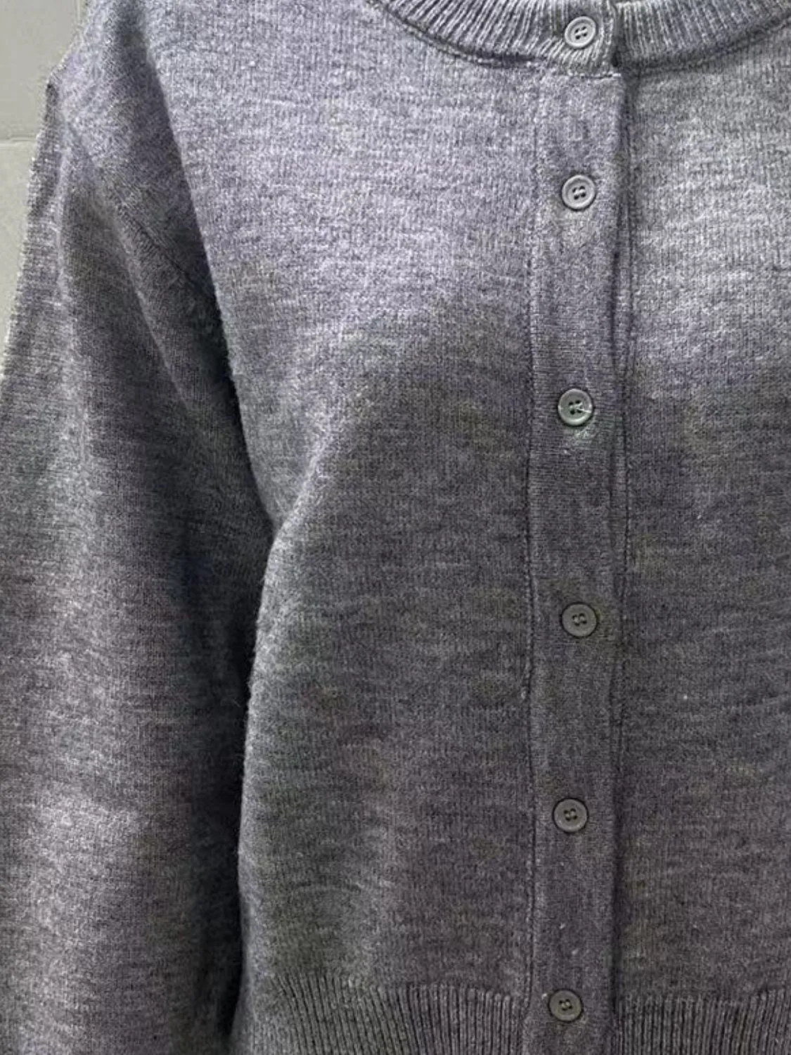 Women Knit Cardigans Soft Solid Button Down Long Sleeve Casual Sweaters