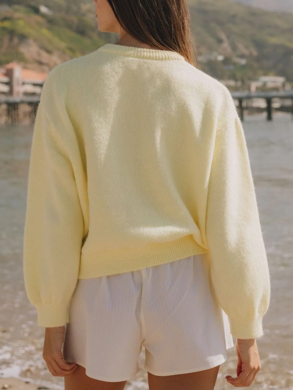 Women Knit Cardigans Soft Solid Button Down Long Sleeve Casual Sweaters