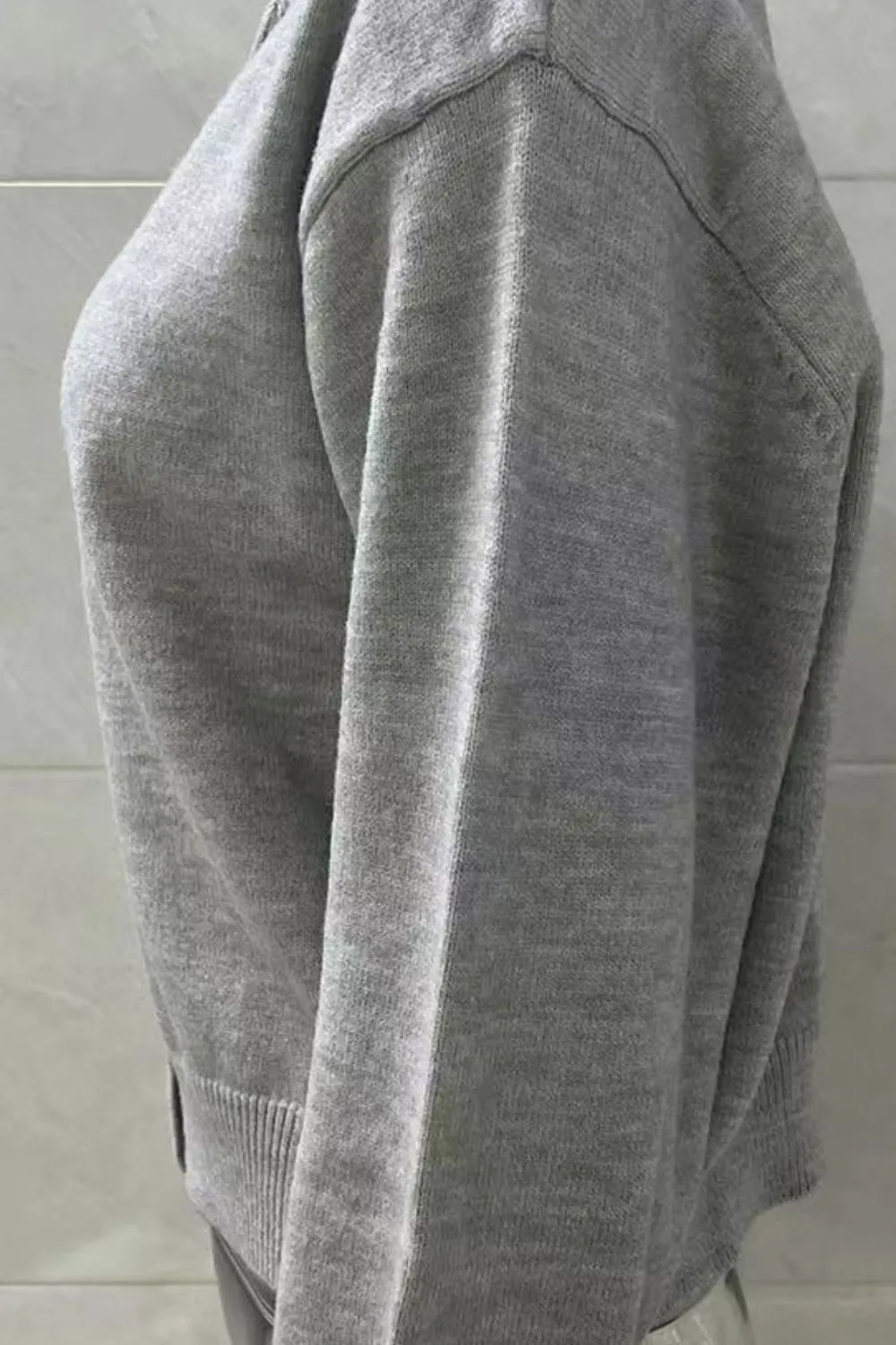 Women Knit Cardigans Soft Solid Button Down Long Sleeve Casual Sweaters