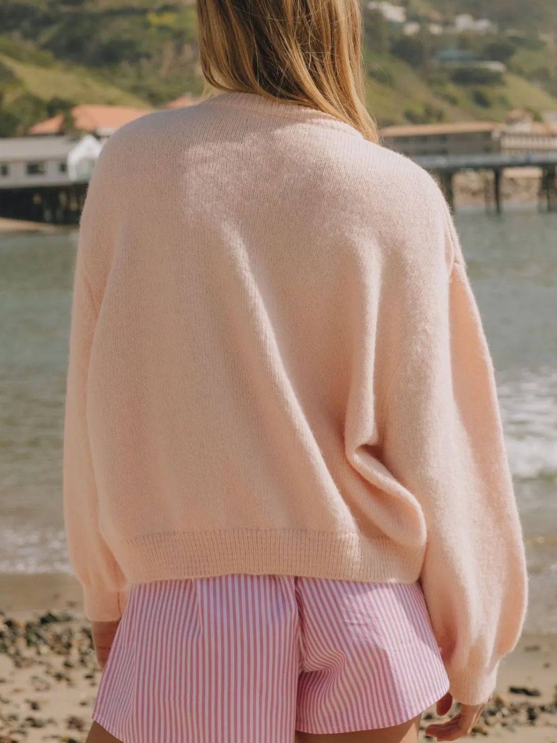 Women Knit Cardigans Soft Solid Button Down Long Sleeve Casual Sweaters