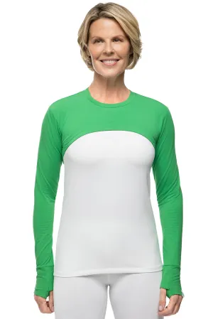 Women's Luna Pullover Shrug | Palm Green