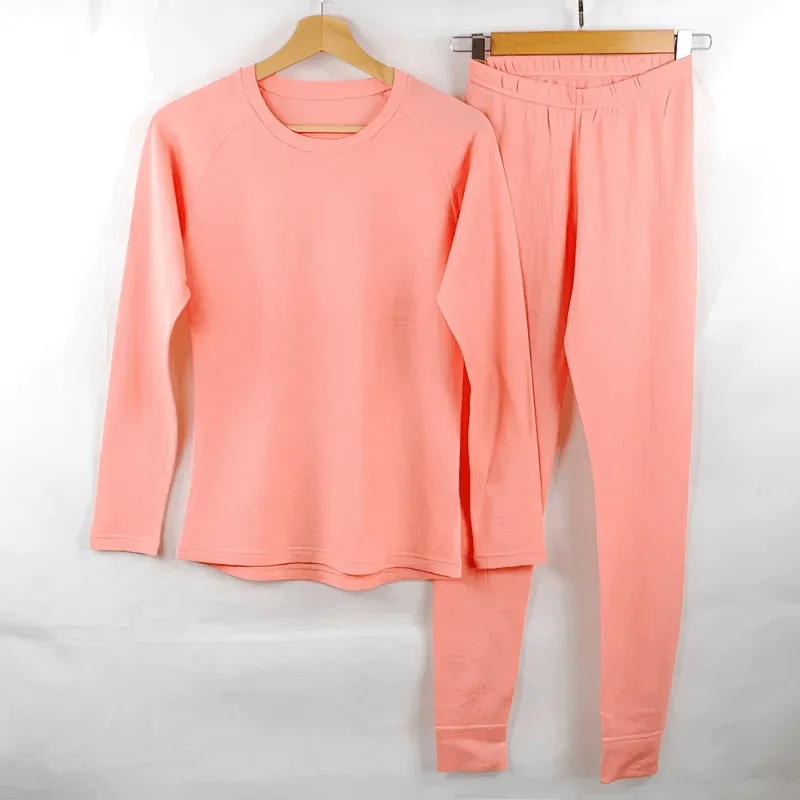Women's Woolen Warm Thermal Base Layer Set - SF1910