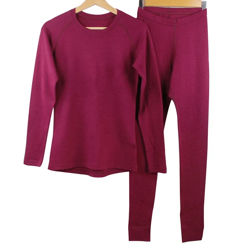 Women's Woolen Warm Thermal Base Layer Set - SF1910