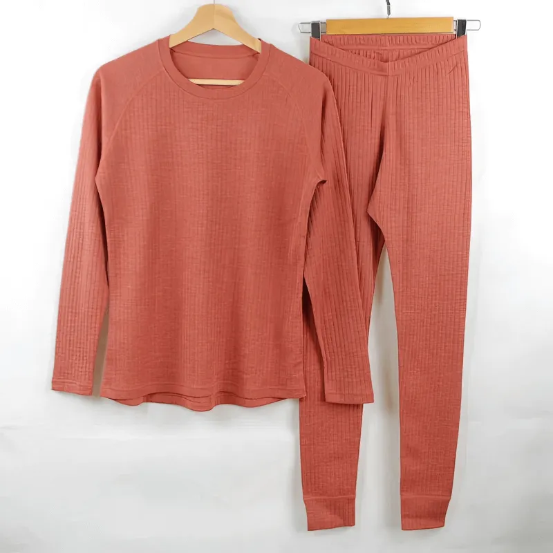 Women's Woolen Warm Thermal Base Layer Set - SF1910